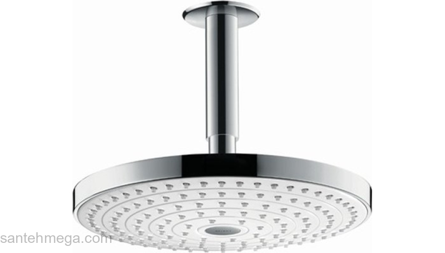 Верхний душ Hansgrohe Raindance Select S240 2jet белый/хром 26467400. Фото