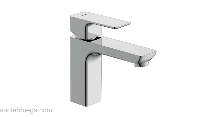 CERSANIT Смеситель GEO для раковины с клик-клак А63039. Фото