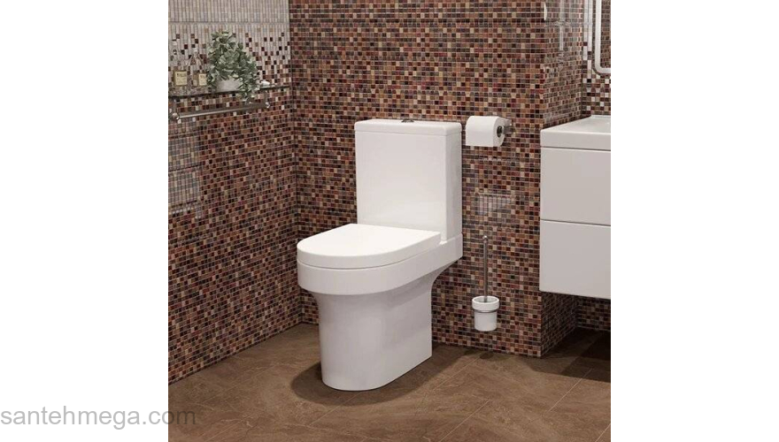 SOLE FITT Безободковый унитаз-компакт с сиденьем Soft-close. Фото