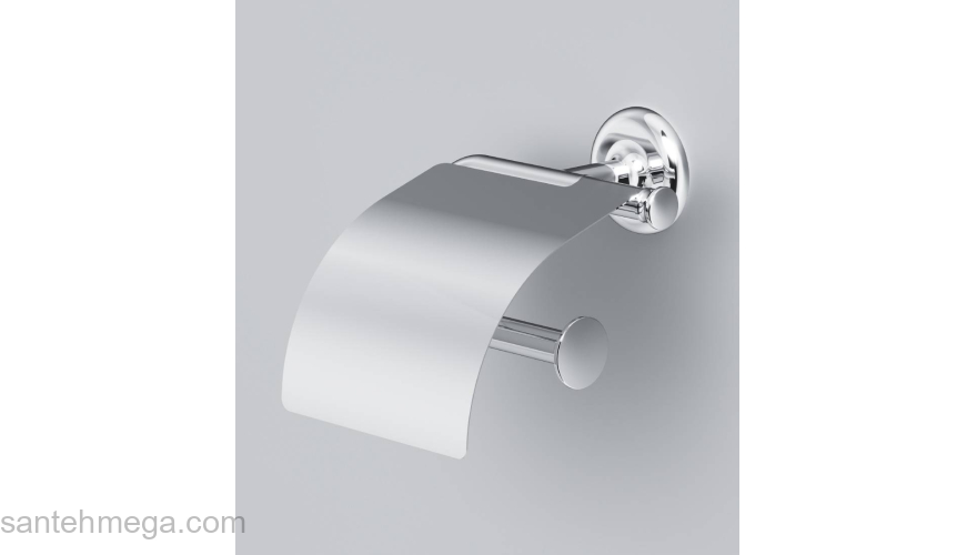 Держатель для туалетной бумаги с крышкой AM.PM Like A80341500 для ванной комнаты. Фото