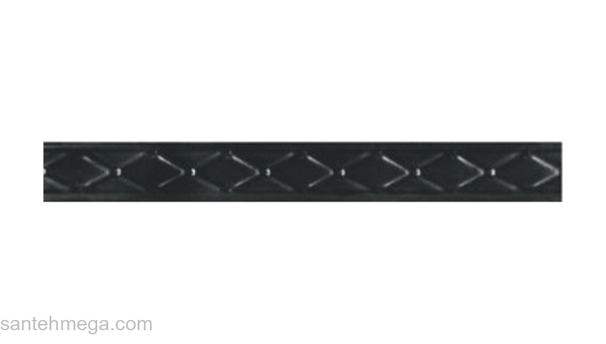 Керамин Фасонная деталь Монро 5 30х275 черный