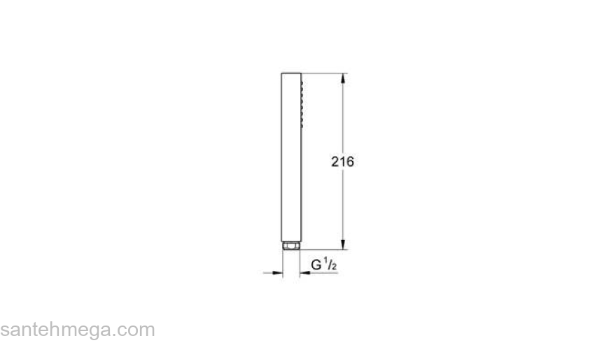 Ручной душ GROHE Euphoria Cube Plus 27884001. Фото