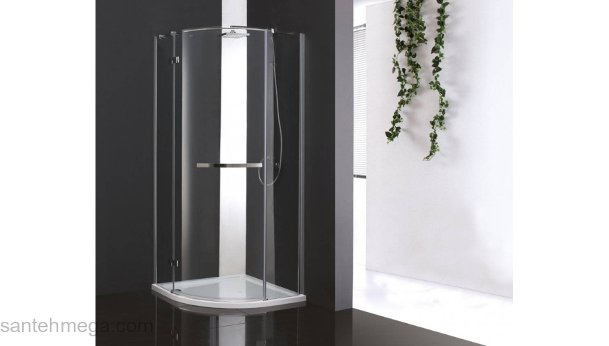 Душевой угол CEZARES Bergamo BERGAMO-W-R-1-100-ARCO-C-Cr-R-IV. Фото