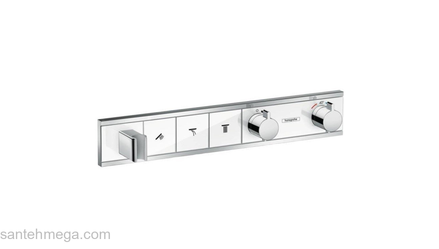 Термостат для душа Hansgrohe RainSelect 15356000 (внешняя часть). Фото