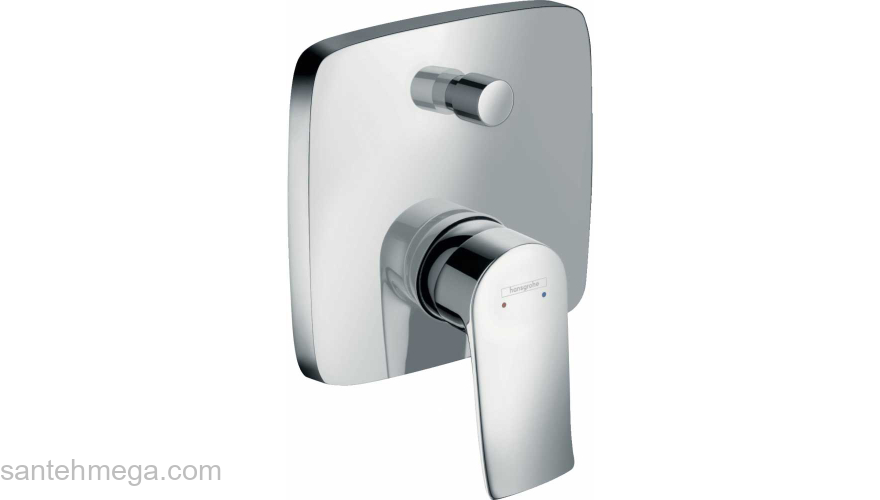 Смеситель Hansgrohe Metris 31454000 для ванны с душем. Фото