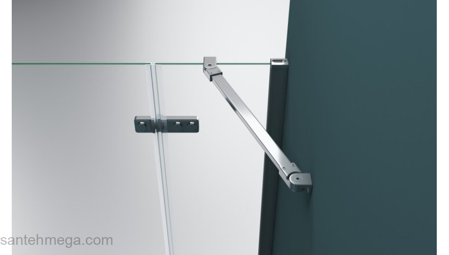 Душевой угол BELBAGNO KRAFT-AH-22-90/80-C-Cr-R. Фото