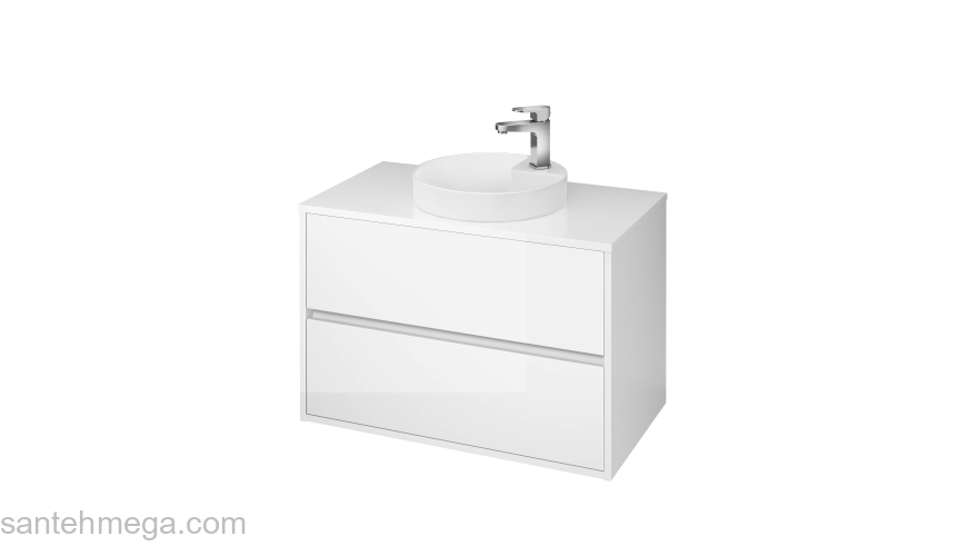 CERSANIT Раковина встраиваемая CREA в столешницу 38 UM-CRE38/1-ic. Фото