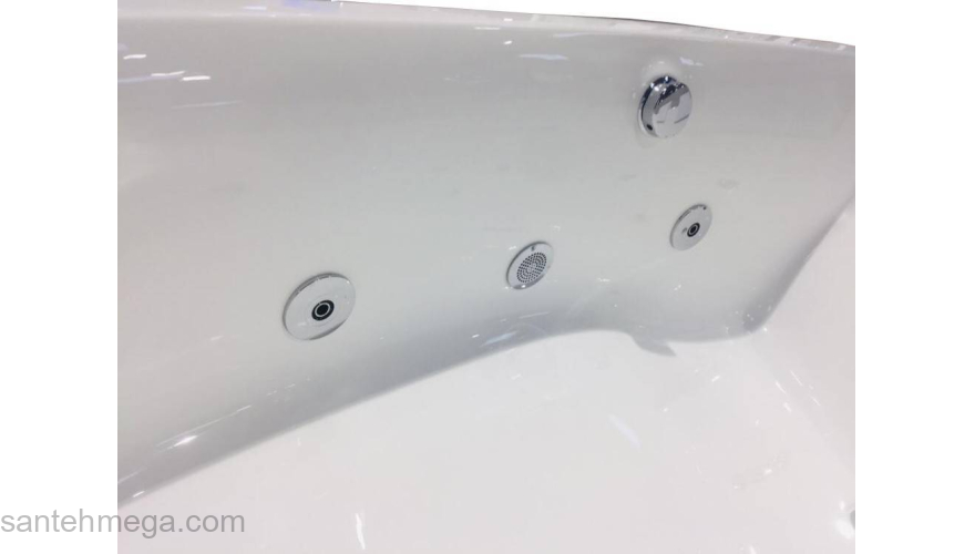 Акриловая ванна с аэромассажем ORANS OLS-BT65100X. Фото