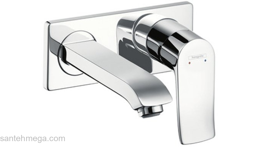 Смеситель для раковины Hansgrohe Metris (внешняя часть) 31085000. Фото