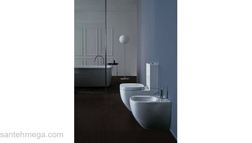 Унитаз напольный LAUFEN PALOMBA 2480.6.000.000.1. Фото