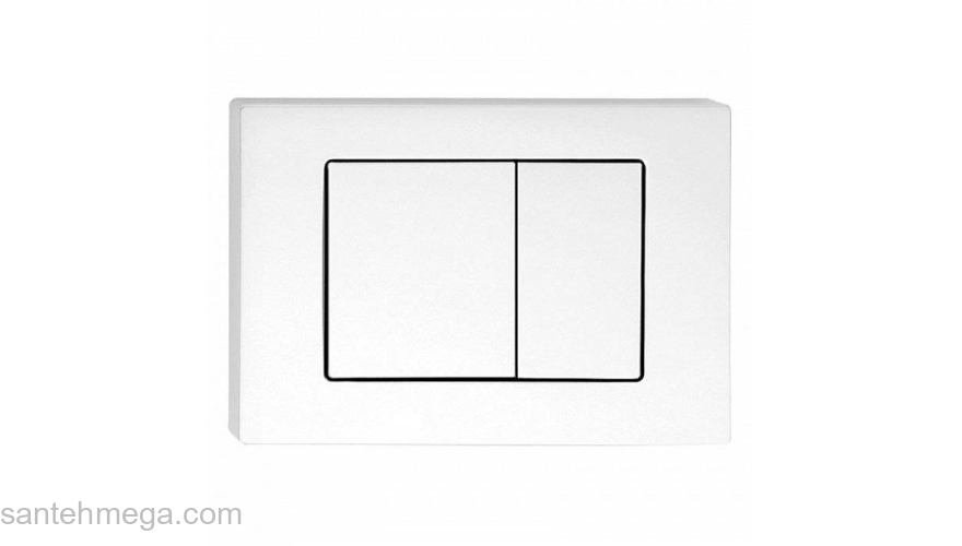 Клавиша смыва матовый белый Neofix 032 IDDIS NEO32MWI77. Фото