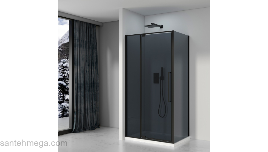 Душевой уголок BLACK & WHITE S812 BG-900. Фото