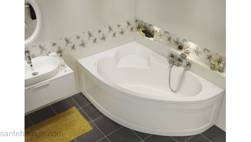 CERSANIT Акриловая ванна KALIOPE 170 левая WA-KALIOPE*170-L. Фото