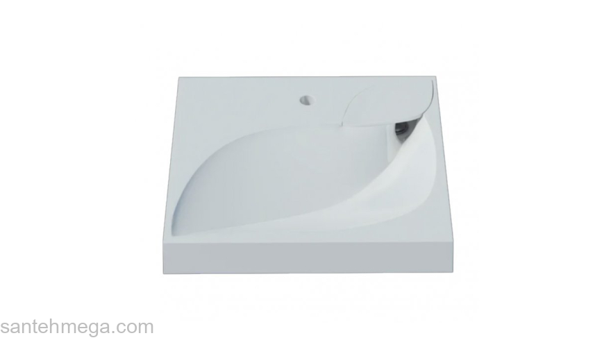 Раковина над стиральной машиной MADERA List 55 60х55. Фото