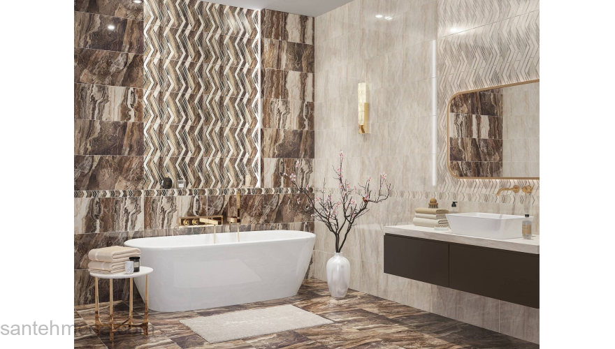 Azori 588862001 Декор Atlas 315х630 lihgt