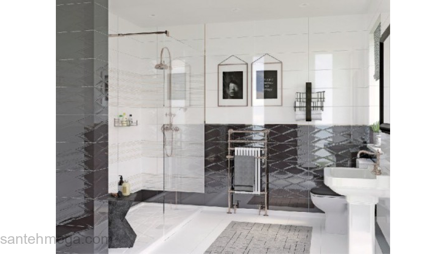 CERSANIT VG2U091-63 Вставка Vegas 250х750 серый