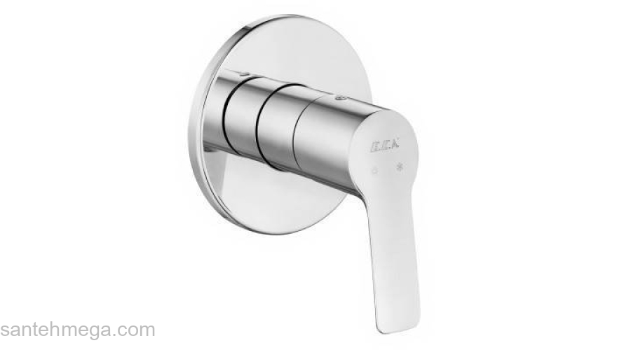 Смеситель для душа (внешняя часть) ECA Luna 102167106EX-Y. Фото