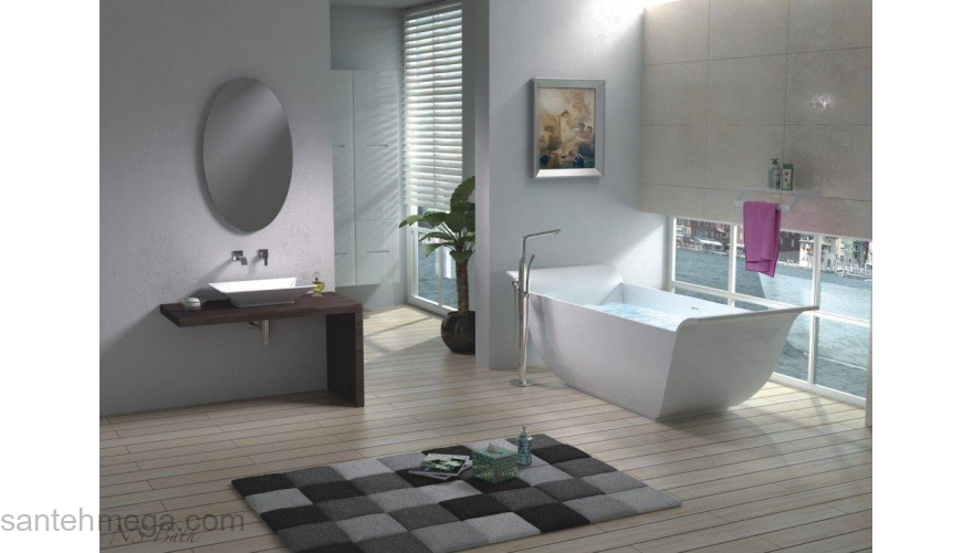 Ванна из литьевого мрамора NS BATH NSB-19780. Фото