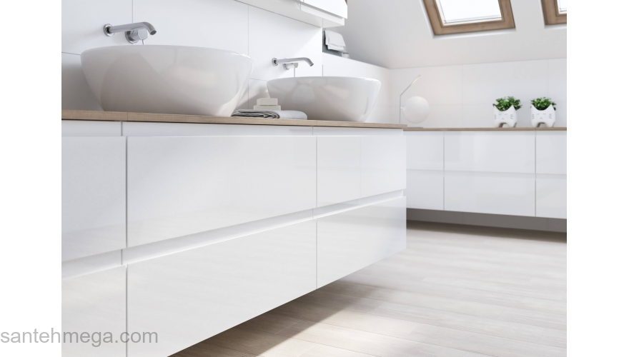 CERSANIT Тумба под раковину MODUO 50 SZ-MOD-MO50/Wh. Фото