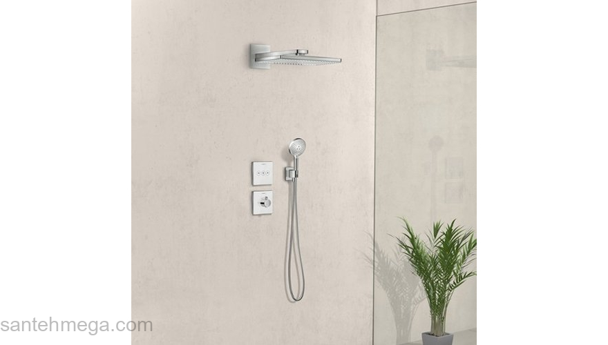 Верхний душ Hansgrohe Rainmaker Select 460 2jet 24005400. Фото