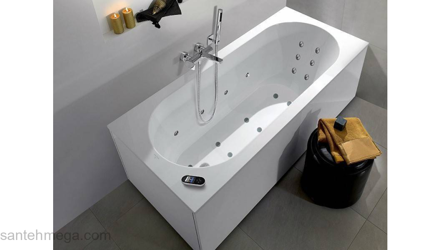 Ванна акриловая VILLEROY & BOCH Oberon UBQ180OBE2V-96 Star white. Фото