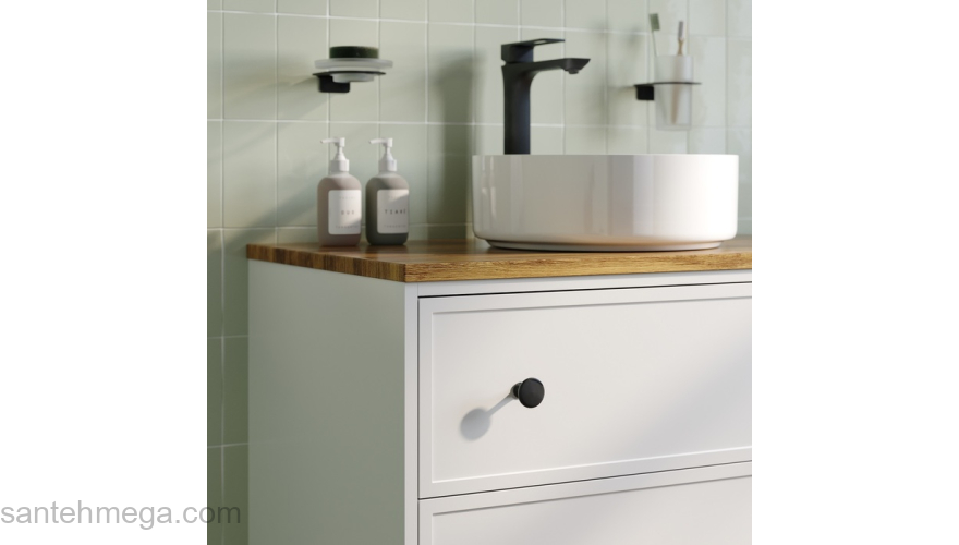 Столешница натуральный дуб срощенный 60 см золотистый Optima Home IDDIS OPH60N0i89. Фото