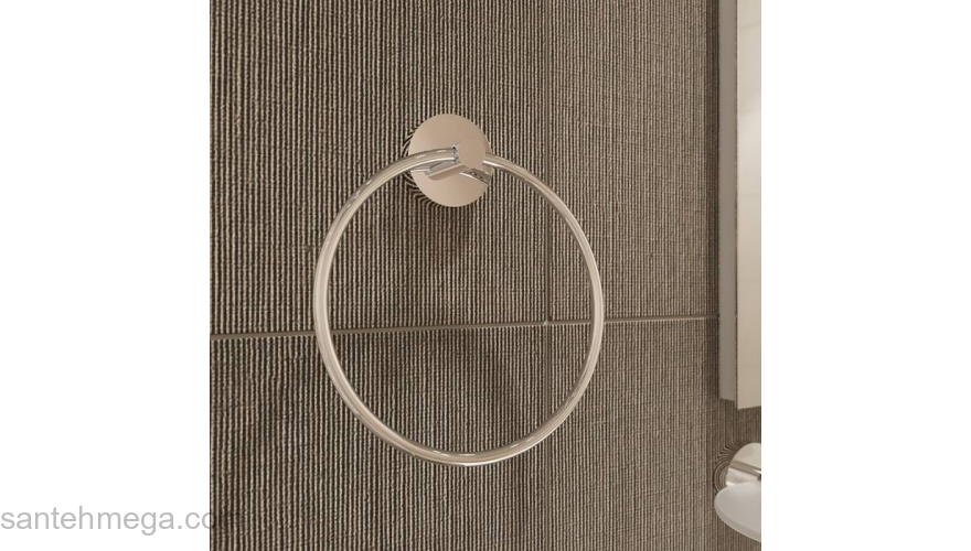 Полотенцедержатель кольцо сплав металлов Sena IDDIS SENSSO0i51 для ванной комнаты. Фото