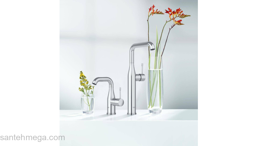 Смеситель для раковины GROHE Essence New 23480001. Фото