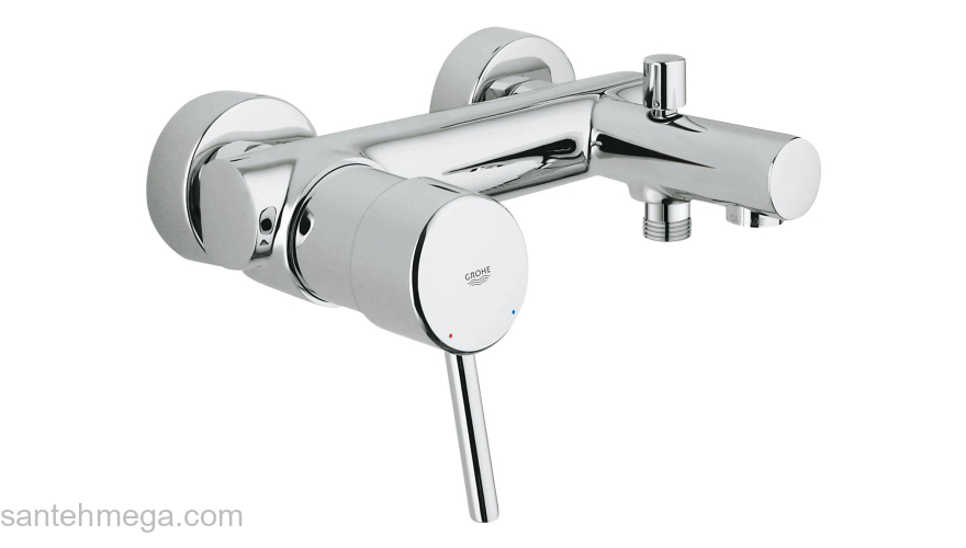 Cмеситель для ванны GROHE Concetto New 32211001. Фото