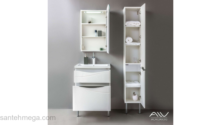 Тумба с раковиной ALAVANN Silvia 60. Фото