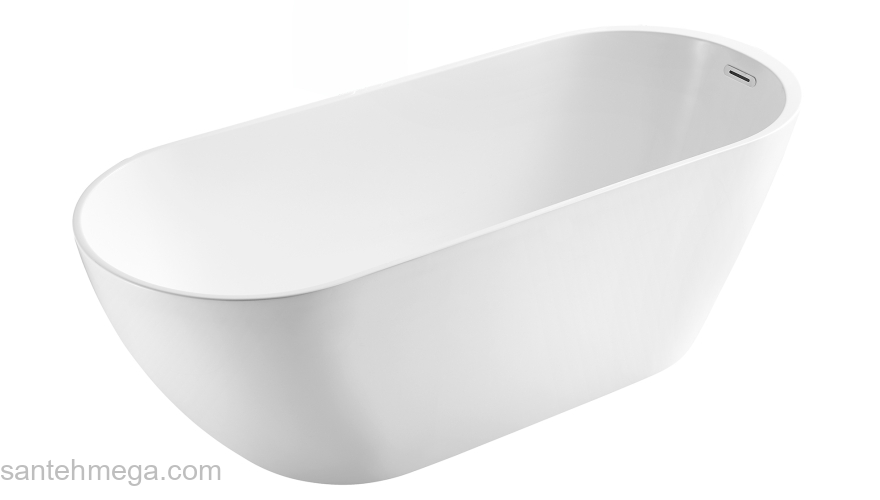 Ванна акриловая AZARIO BELLAGO 1700х700х600 отдельностоящая  AZ-М707. Фото