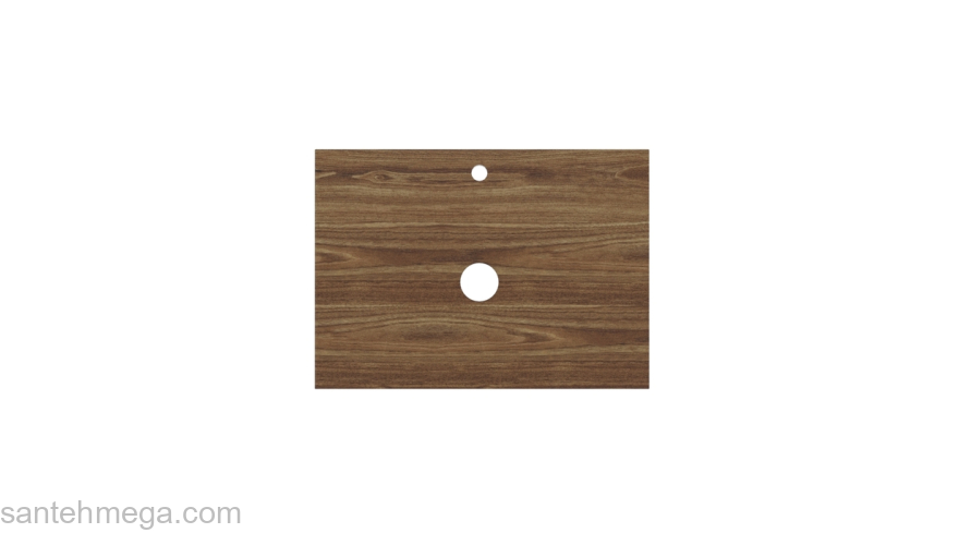 Столешница МДФ 70 см макадамия орех Optima Home IDDIS OPH70BMi89. Фото