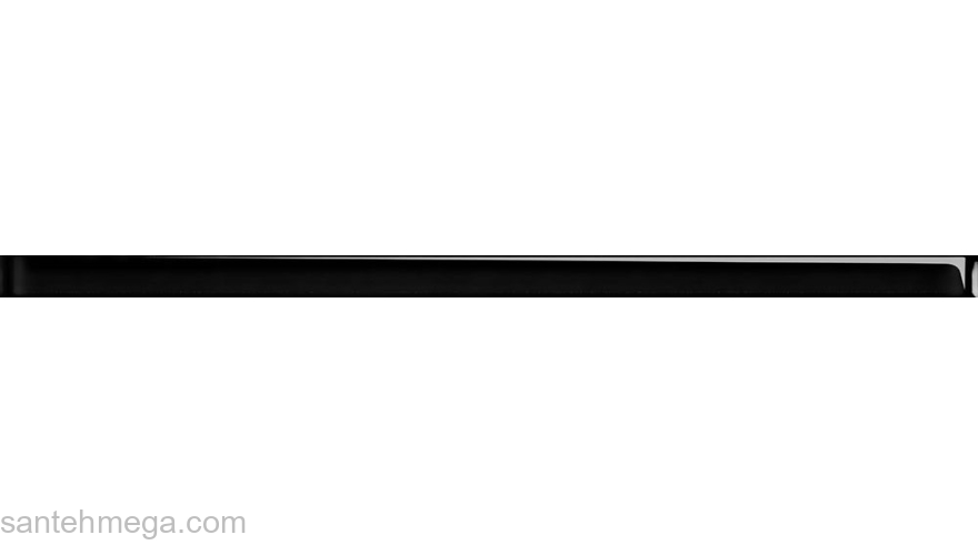 CERSANIT UG1N231 Спецэлемент стеклянный Universal Glass 20х450 черный