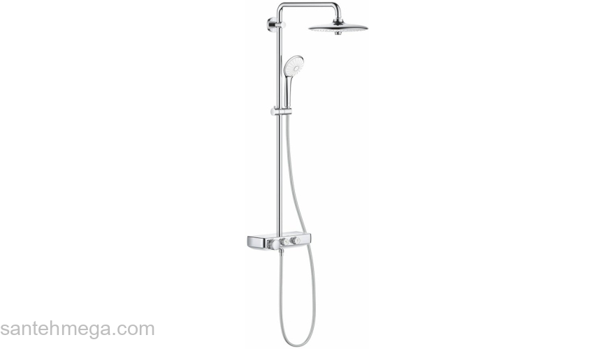 GROHE Душевая система с термостатом Grohe Euphoria SmartControl 260 Mono 26509000. Фото