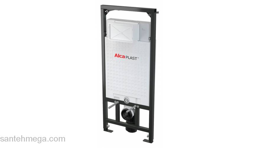 Система инсталляции для унитазов AlcaPlast Sadromodul A101/1200. Фото