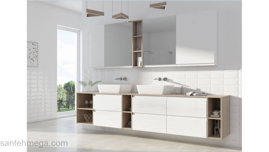 CERSANIT Тумба под раковину MODUO 50 SZ-MOD-MO50/Wh. Фото
