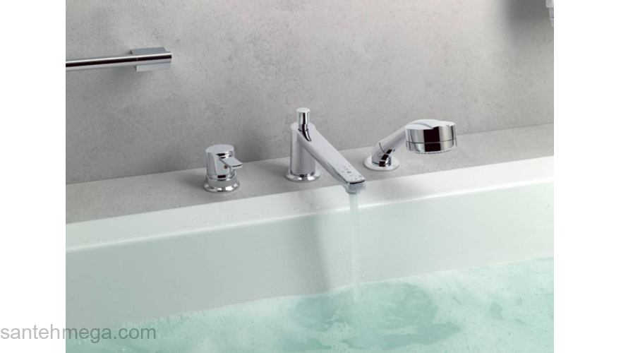 Смеситель для ванны KLUDI Zenta 384460575. Фото