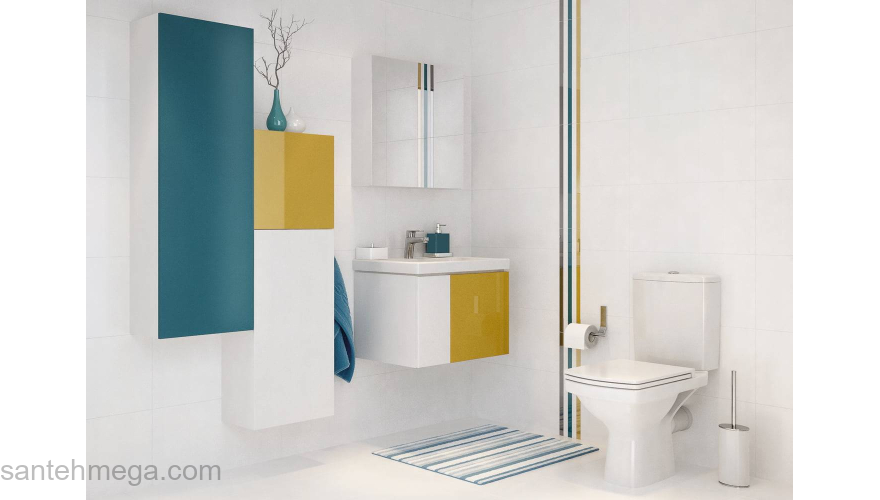 CERSANIT Тумба под раковину COLOUR 50 белый SZ-COL-CM/COL/50. Фото