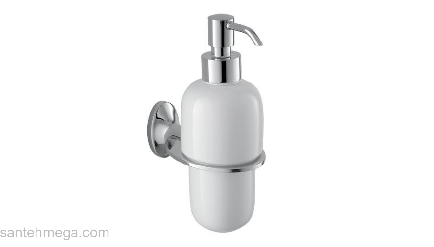 Дозатор для жидкого мыла IDDIS Leaf LEASBC0I46 для ванной комнаты. Фото