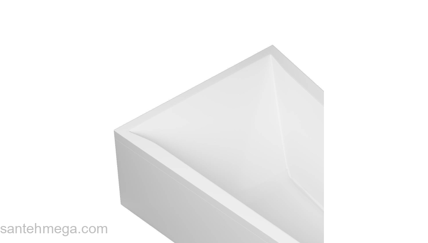 Ванна акриловая левосторонняя 160х100 см AM.PM Spirit W72A-160L100W-A2. Фото