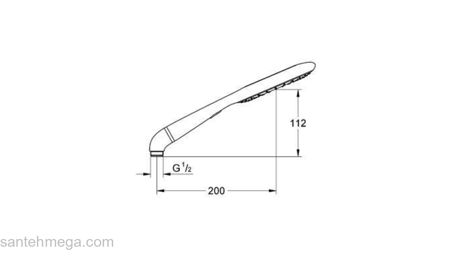 Ручной душ GROHE Rainshower Icon 27276LS0. Фото