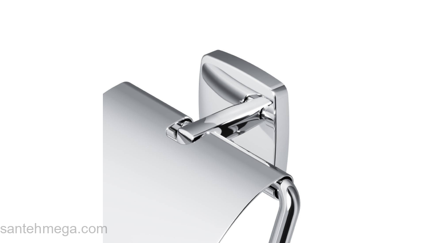 Держатель для туалетной бумаги с крышкой AM.PM Gem A90341400 для ванной комнаты. Фото