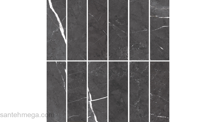 CERSANIT 16041 Мозаика Royal Stone 300х300 чёрный