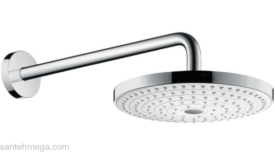 Верхний душ Hansgrohe Raindance Select 2jet белый/хром 26466400. Фото