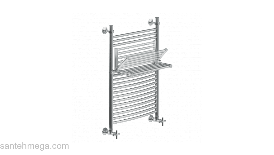 Водяной полотенцесушитель НИКА Микс ЛДПВ 80/40. Фото