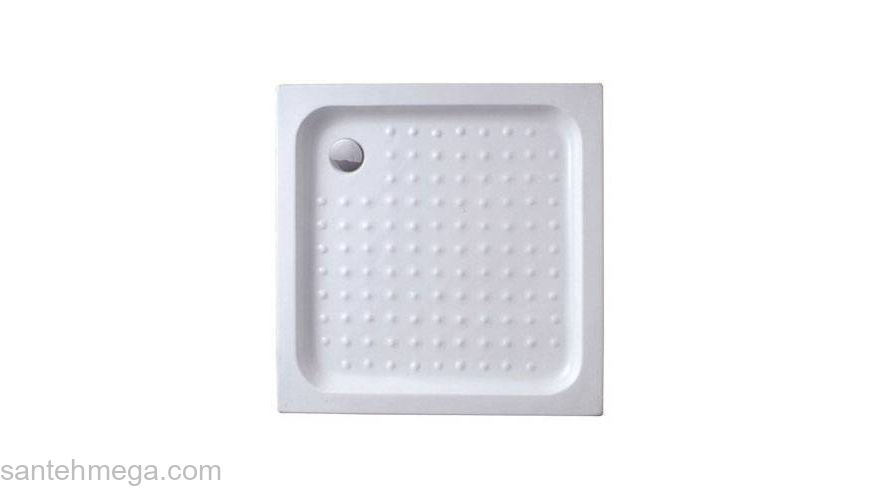 Душевой поддон акриловый CEZARES TRAY-A-A-80-15-W. Фото