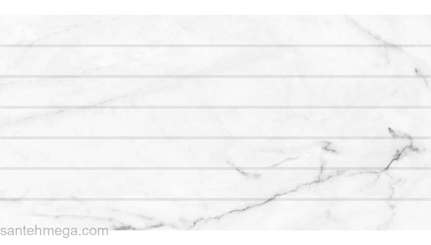 Керамин Плитка облицовочная Хокку 7Д 300х600 декор белый