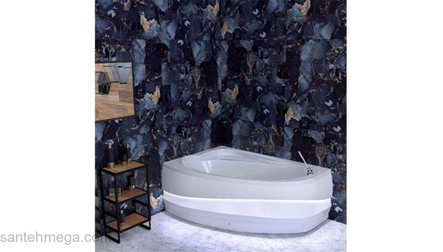 Ванна акриловая SOLE Pandora 165х110. Фото