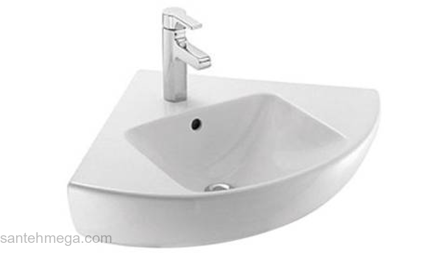 Раковина угловая JACOB DELAFON Odeon Up 50х50 E4710-00. Фото