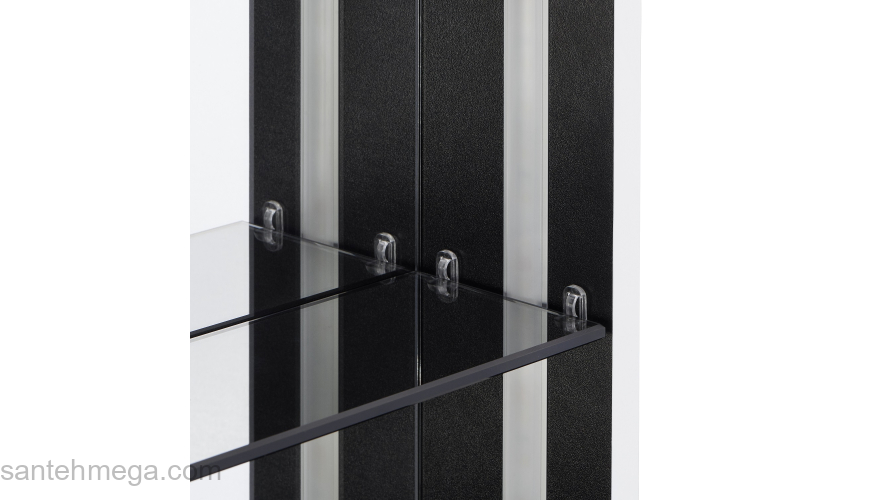 Зеркальный шкаф AQUATON Ривьера 80 Белый Матовый 1A239102RVX20